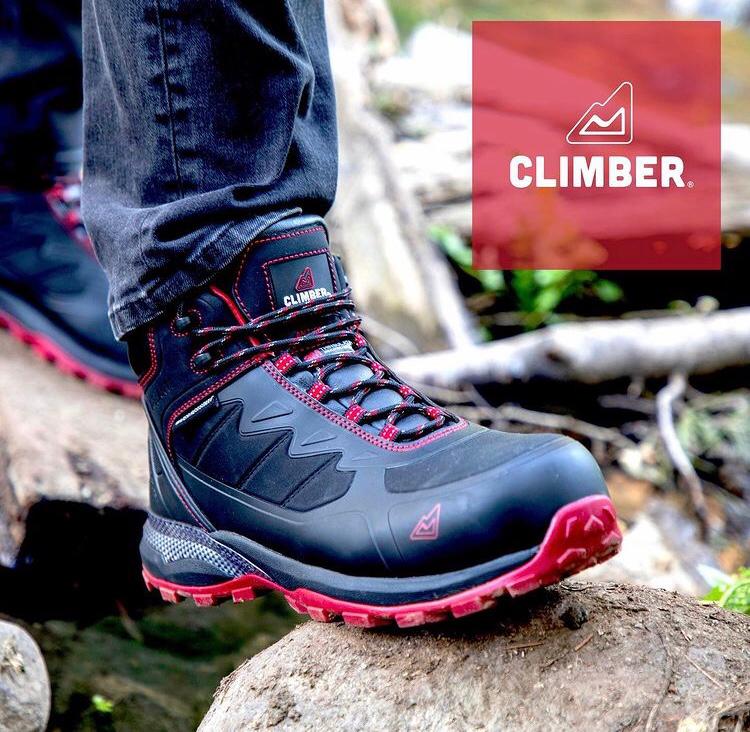 Botin ferrar negro/rojo