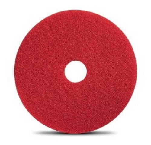 PAD DISCO LIMPIEZA ROJO 17"