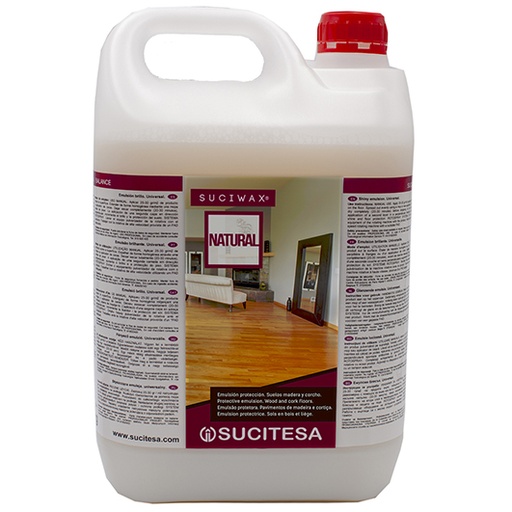 [CERA] SUCIWAX Natural 5 LT (CERA PROTECTORA MADERA Y LAMINADO)