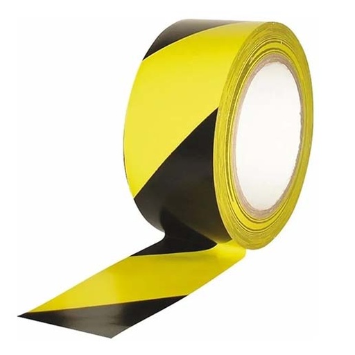 Cinta demarcatoria amarillo negro