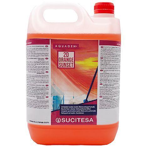 Aquagen 2D orange sunset